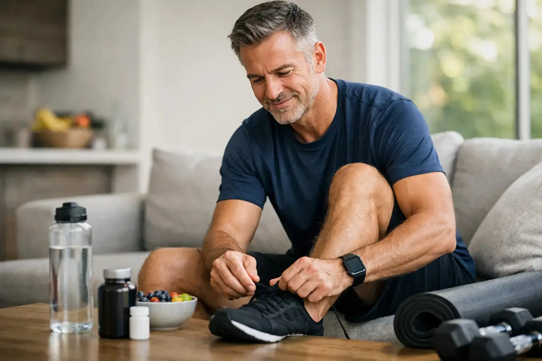 Daily Wellness Routine for Men Over 40