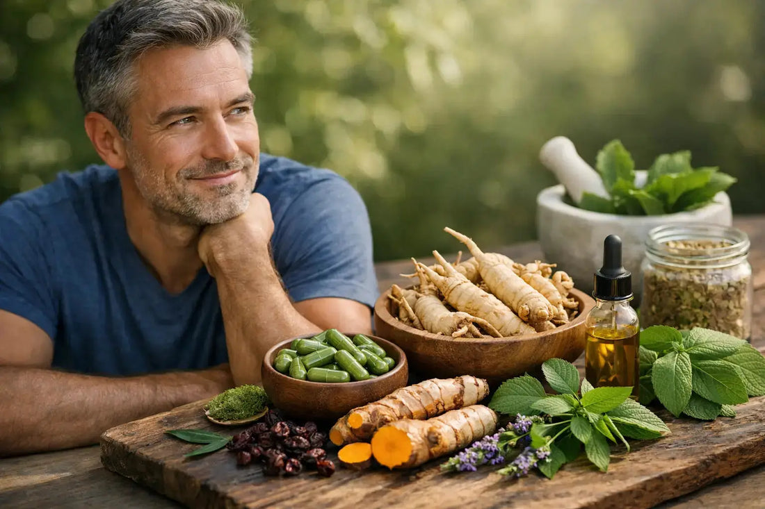 7 Science Backed Herbs for Men Over 40