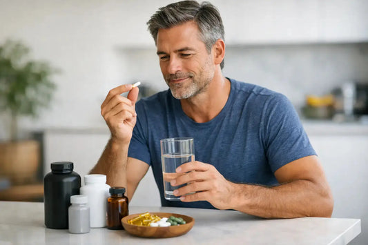 Daily Supplement Routine for Men Over 40